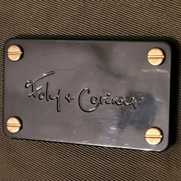 Foley & Corinna Fusion Expandable Weekender Bag Desert Green Liberated Leather - Picture 12 of 15